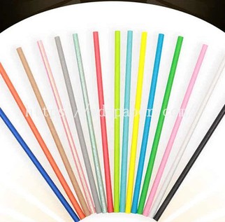 หลอดกระดาษสีทึบ